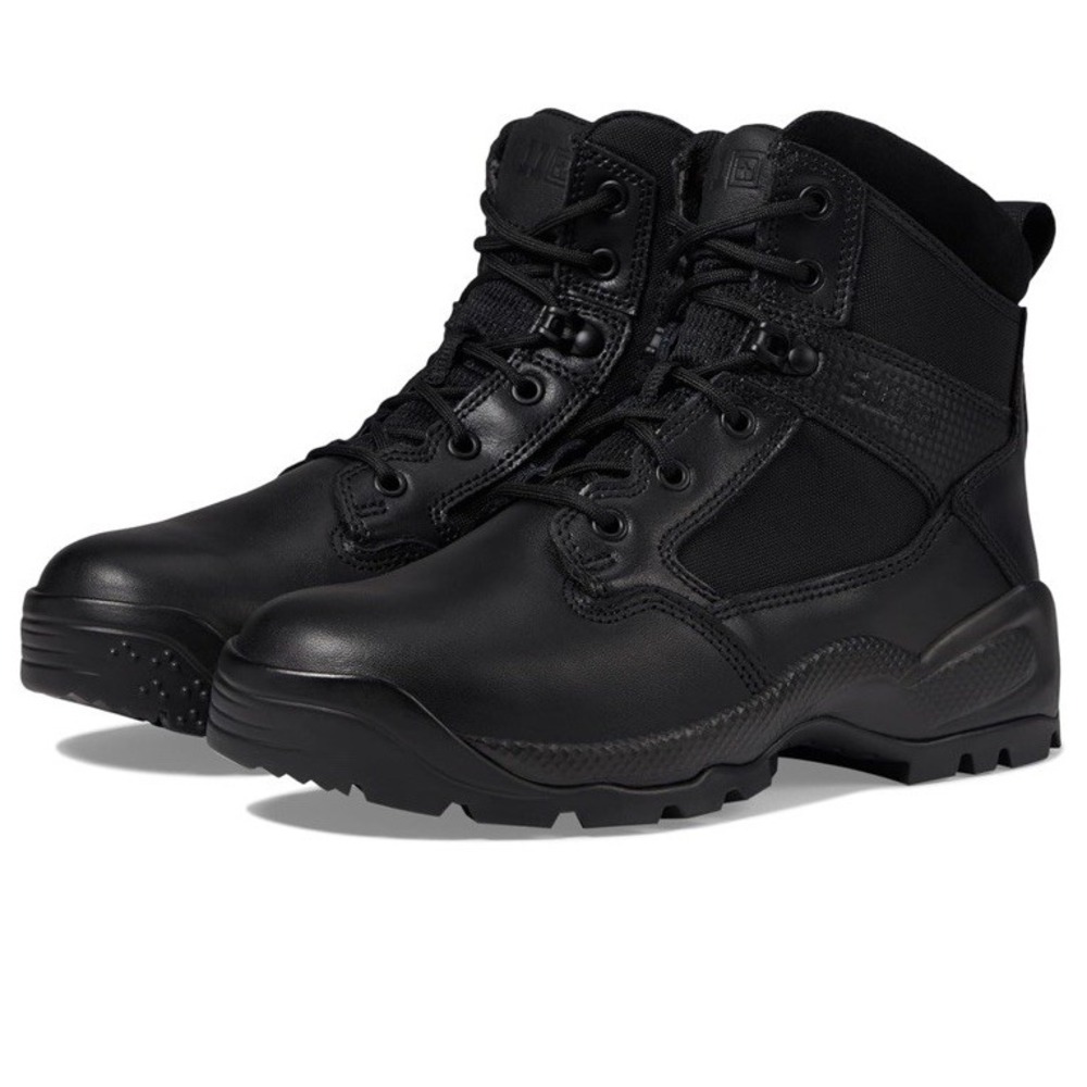 5.11 Tactical Women's ATAC 2.0 Boots, 6" Side Zip Slip Resistant Boots,‎ Size 5